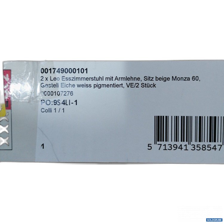 Artikel Nr. 889574: XXXLUTZ Leo Esszimmerstuhl mit Armlehne Monza 60 0000107276 2Stk