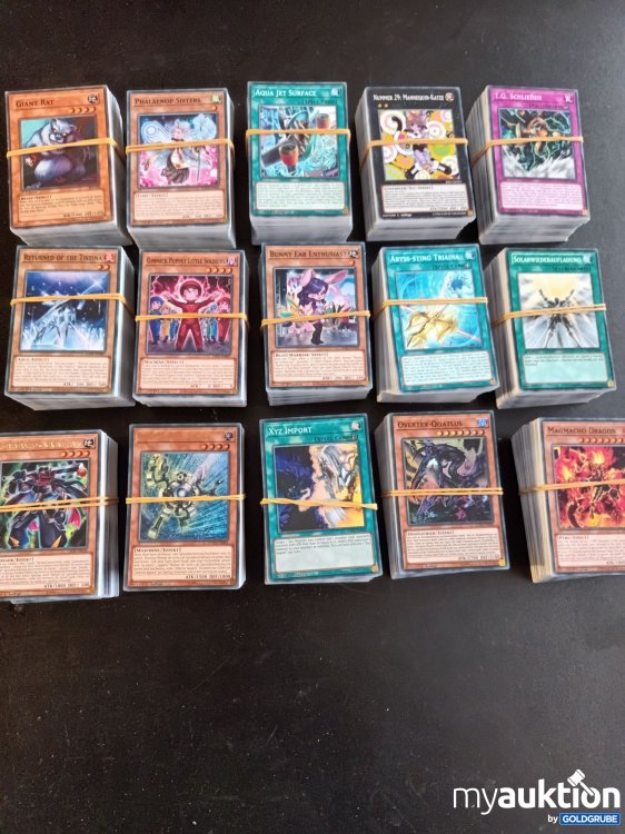 Artikel Nr. 907574: 1500 Stück Yu Gi Oh Karten 