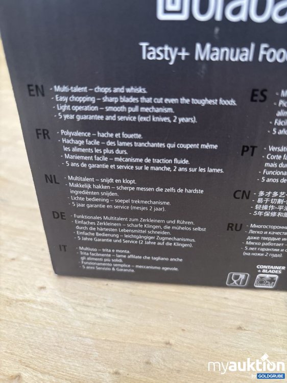 Artikel Nr. 921574: brabantia Tasty+ Manual Food Chopper