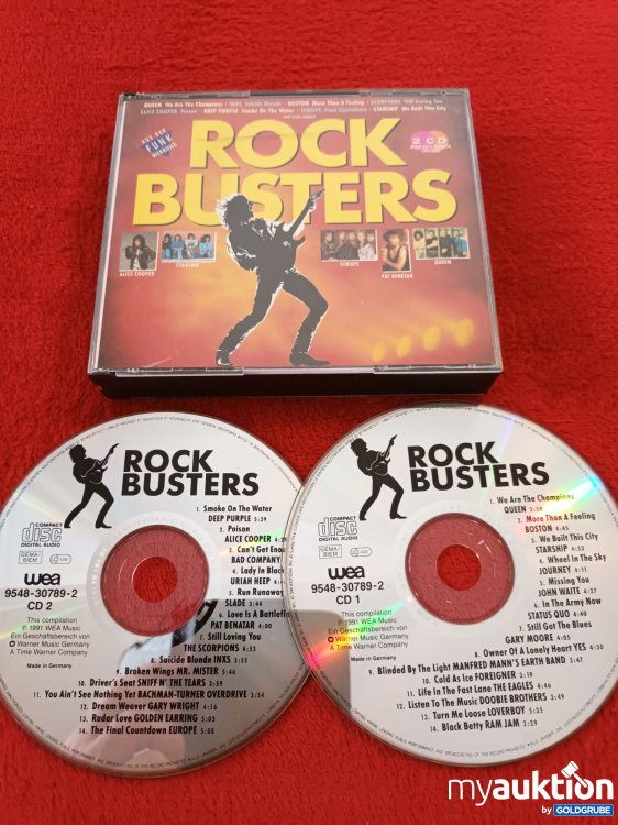Artikel Nr. 940574 Artikel Nr. 940574: Doppel CD, Rock Busters