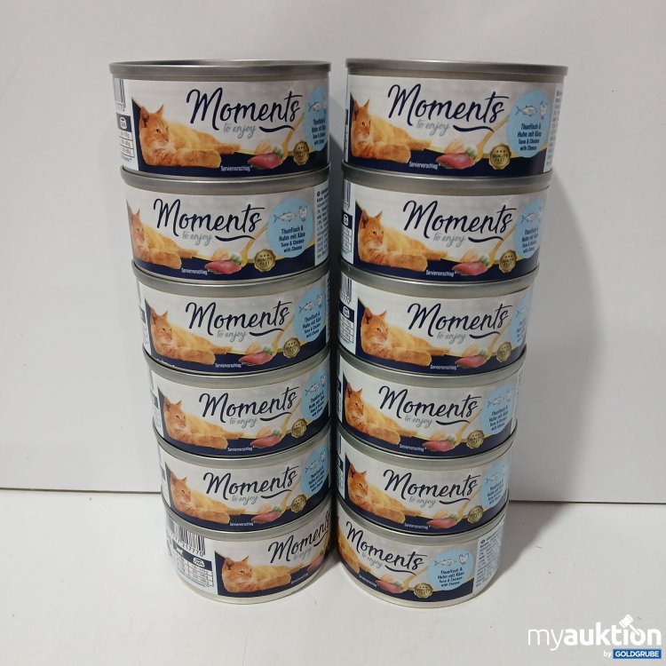 Artikel Nr. 954574: Moments to enjoy Cat 12x70g Thunfisch&Huhn mit Käse 