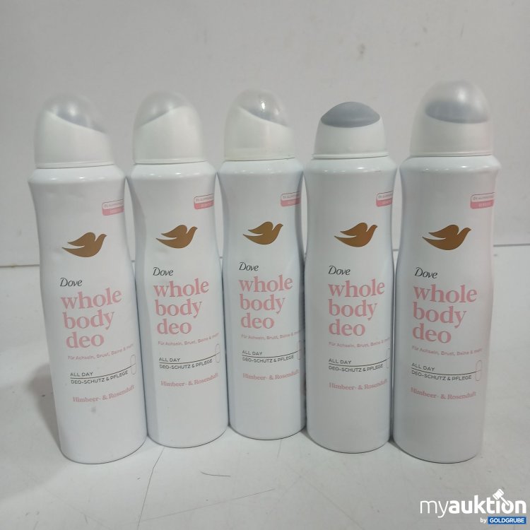 Artikel Nr. 956574: Dove whole body Deospray Himbeer&Rosenduft je 150ml 