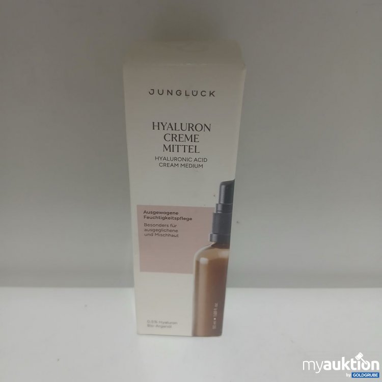 Artikel Nr. 981574: Jungluck Hyaluron Creme Mittel Hyaluronic Acid Cream Medium