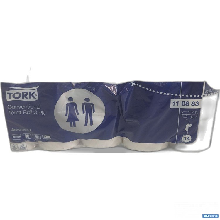 Artikel Nr. 984574 Artikel Nr. 984574: Tork Conventional Klopapier 250Blatt 10Rollen