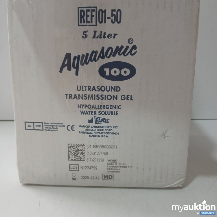 Artikel Nr. 993574 Artikel Nr. 993574: Parker Laboratories Aquasonic 100 Ultraschall-Gel 5L