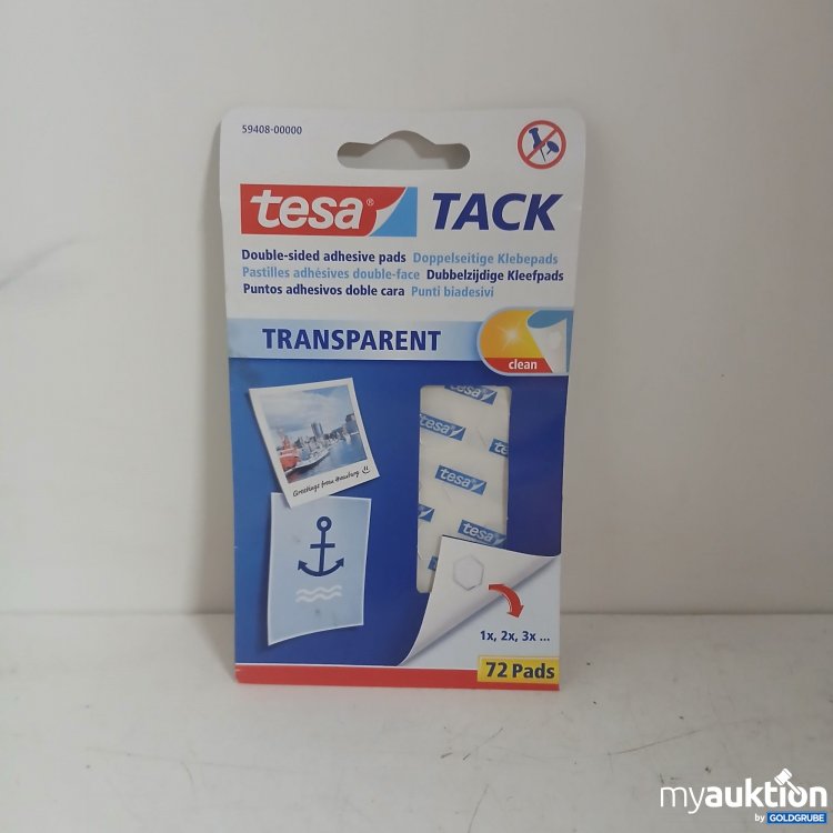 Artikel Nr. 399575 Artikel Nr. 399575: Tesa Tack Double-sided adhesive pads 72Pads