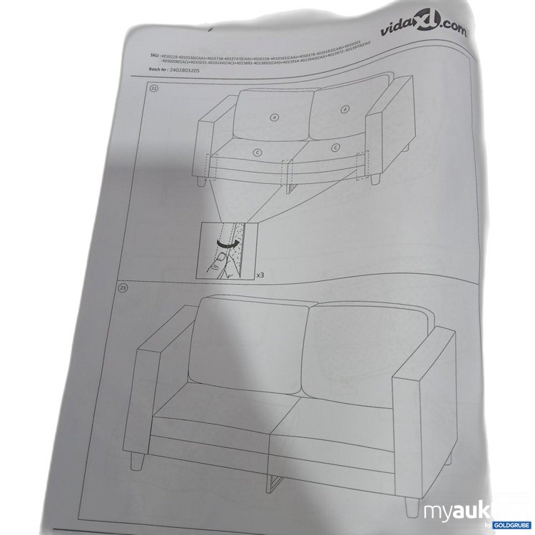 Artikel Nr. 442575: VidaXL Sofa 4010158.A