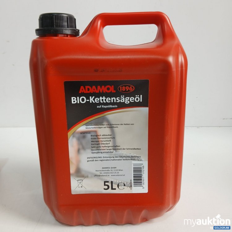 Artikel Nr. 466575 Artikel Nr. 466575: Adamol BIO-Kettensägenöl 5 l