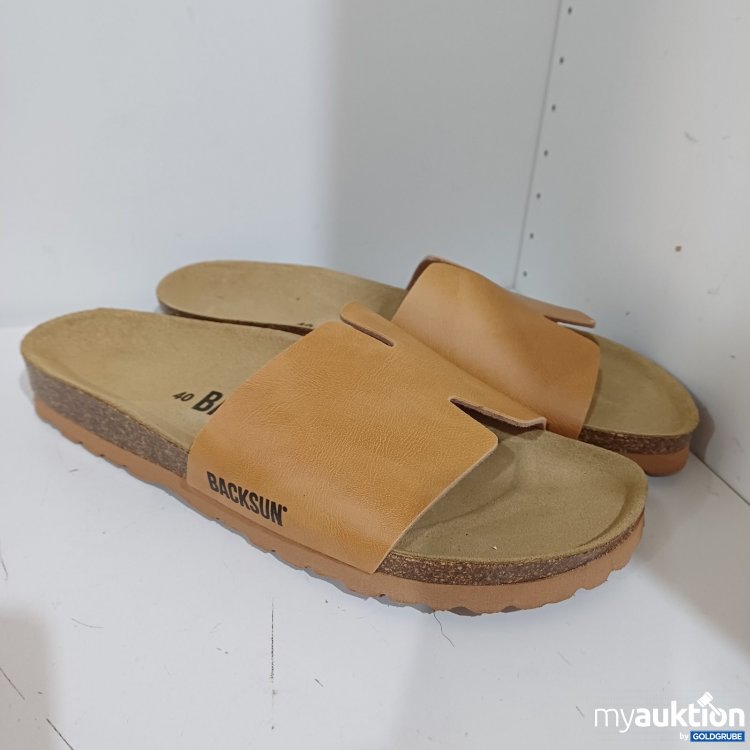 Artikel Nr. 470575 Artikel Nr. 470575: Backsun Pantoletten Djilo Camel Gr. 40