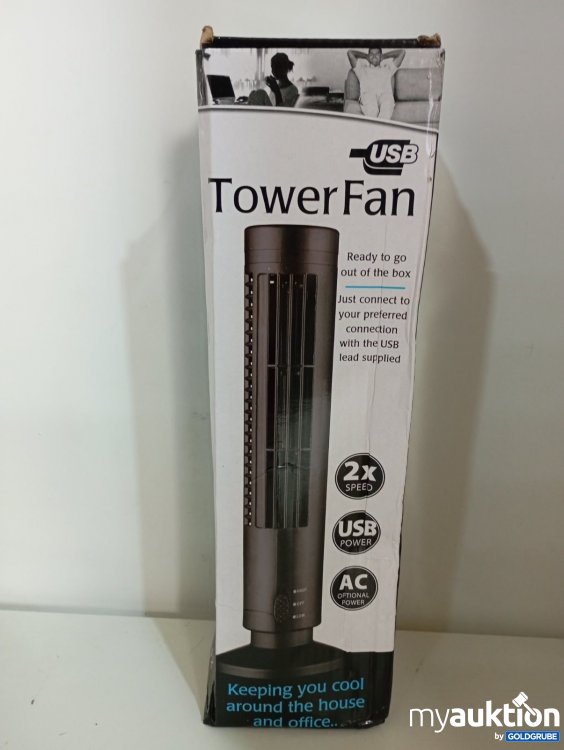 Artikel Nr. 471575 Artikel Nr. 471575: USB Tower Fan Turmventilator