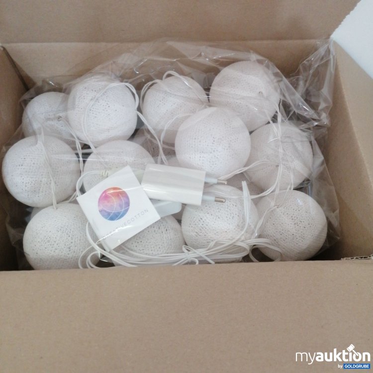 Artikel Nr. 746575 Artikel Nr. 746575: Cotton Ball Lichterkette