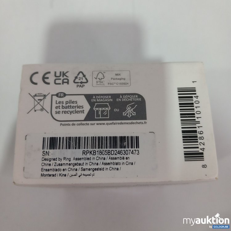 Artikel Nr. 821575 Artikel Nr. 821575: Ring Quick Release Battery Pack