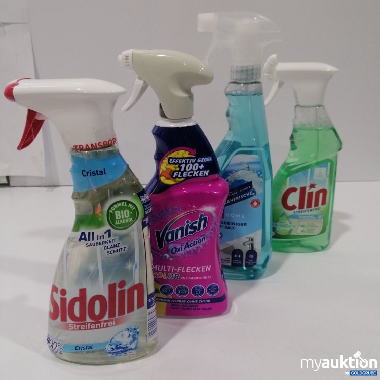 Artikel Nr. 886575: Diverse Reinigungsmittel 2x500ml 2x750ml