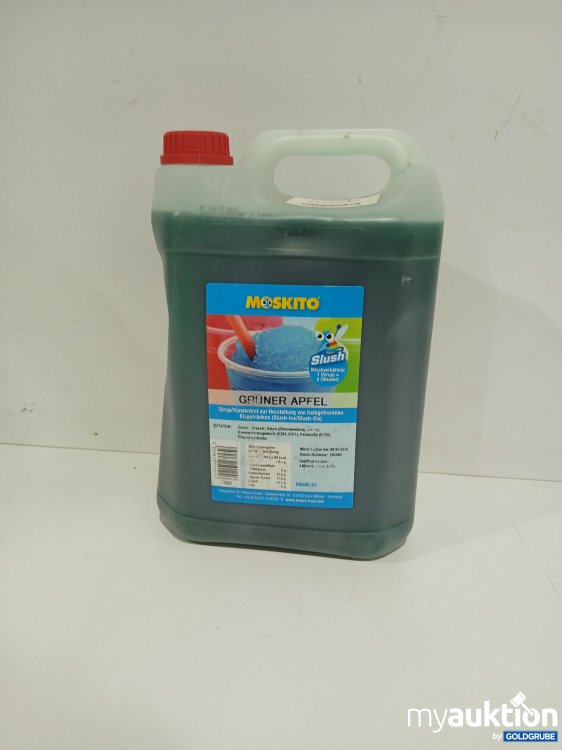 Artikel Nr. 897575: Moskito Slush-Ice Sirup Konzentrat 5 Liter Grüner Apfel 