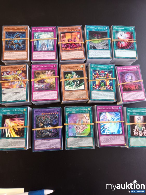 Artikel Nr. 907575: 1500 Yu Gi Oh Sammelkarten 