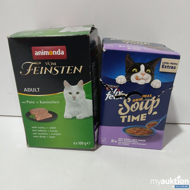 Artikel Nr. 954575: Animonda Adult 6x100g & Felix Soup 6x48g diverse Sorten 