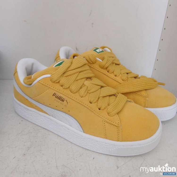 Artikel Nr. 957575: Puma Suede XL Jr Sneaker Fresh Pear-PUMA White