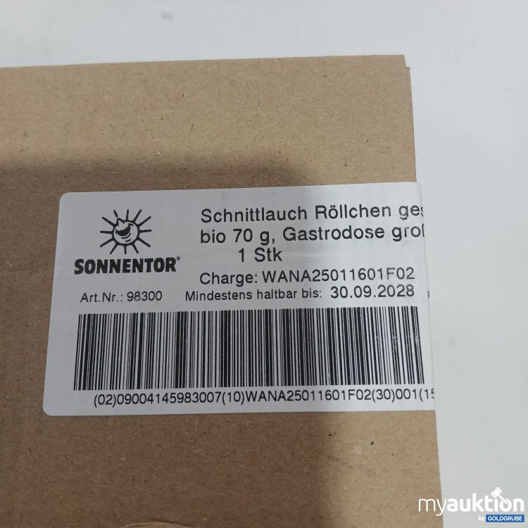 Artikel Nr. 969575 Artikel Nr. 969575: Sonnentor Schnittlauch Röllchen geschnitten bio 70g