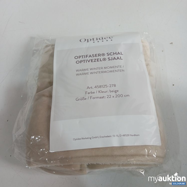 Artikel Nr. 972575: Optidee Optifaser Schal beige 22x200cm 