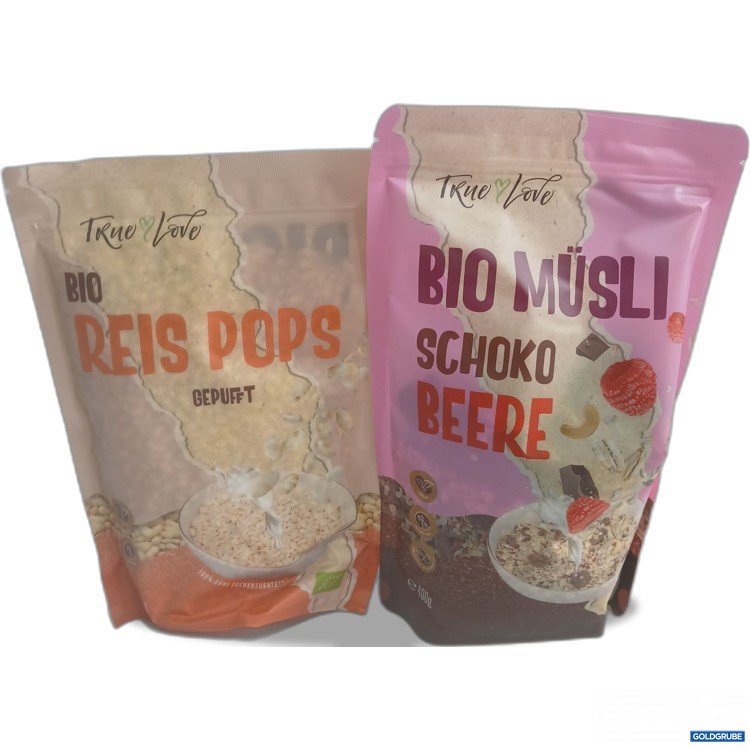 Artikel Nr. 996575 Artikel Nr. 996575: True Love Bio Reis Pops gepufft 100g + Bio Müsli Schoko Beere 400g