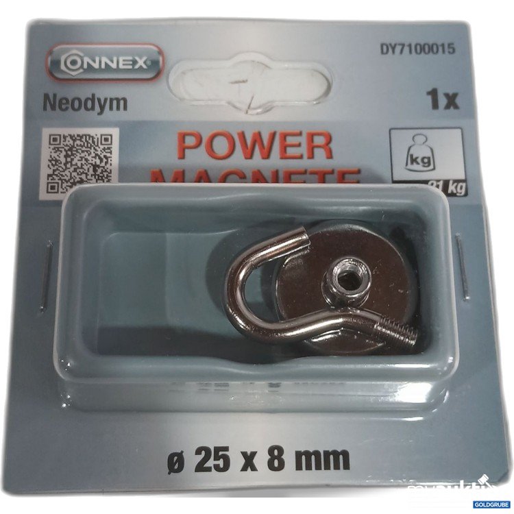 Artikel Nr. 445576 Artikel Nr. 445576: Connex Neodym Magnethaken ø25x8mm