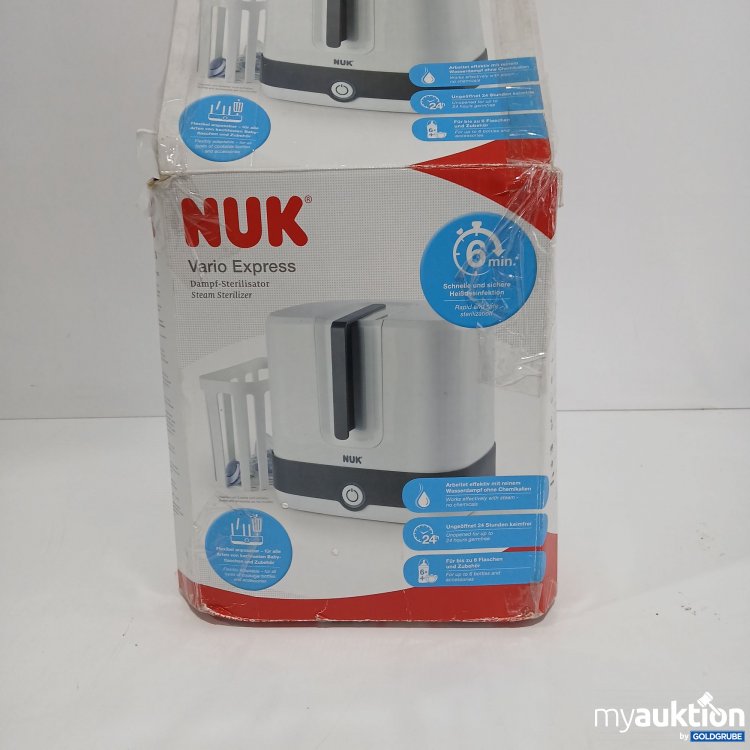 Artikel Nr. 801576 Artikel Nr. 801576: Nuk Vario Express Dampf-Sterilisator