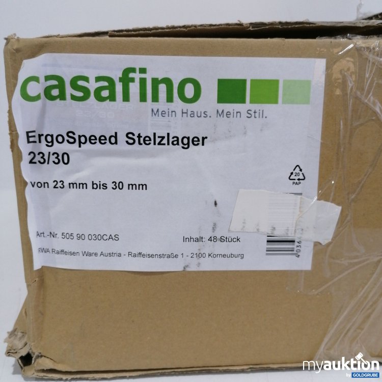 Artikel Nr. 832576 Artikel Nr. 832576: Casafino Ergospeed Stelzlager 23/30, von 23mm bis 30 mm