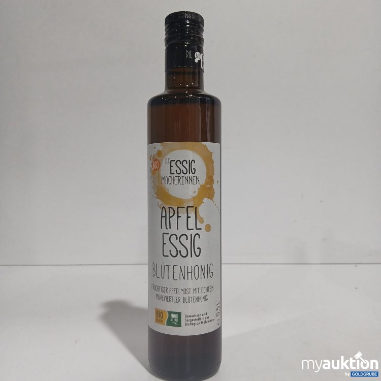 Artikel Nr. 834576 Artikel Nr. 834576: Die Essig Macherinnen Apfel Essig Blütenhonig 500ml