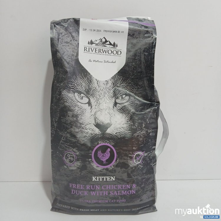 Artikel Nr. 852576: Riverwood Kitten Free Run Chicken & Duck with Salmon 6kg 