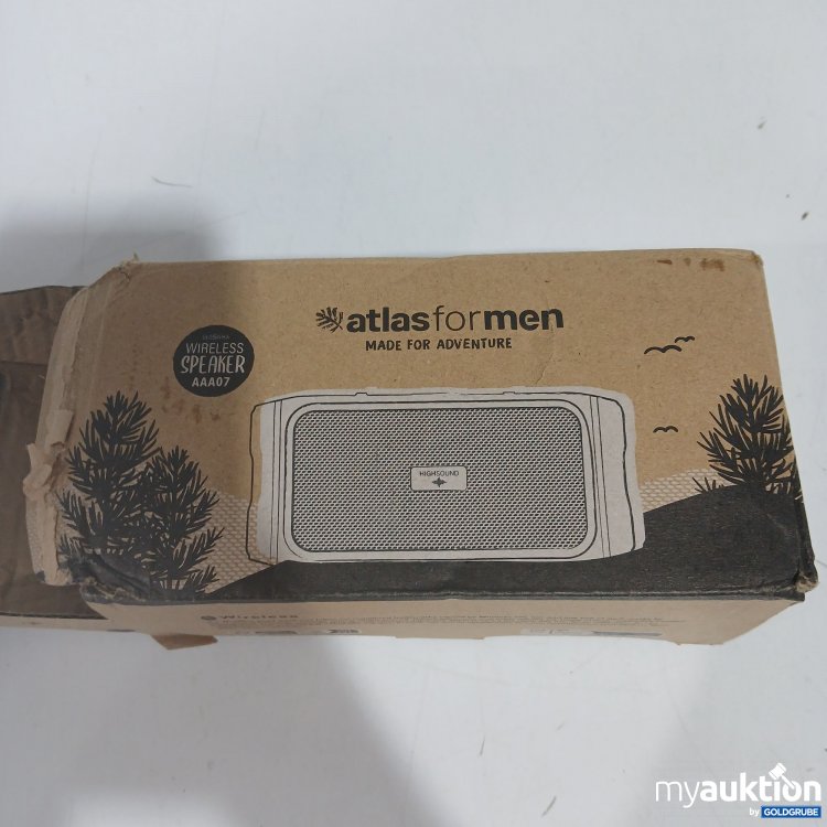 Artikel Nr. 856576 Artikel Nr. 856576: Atlas for men Lautsprecherbox
