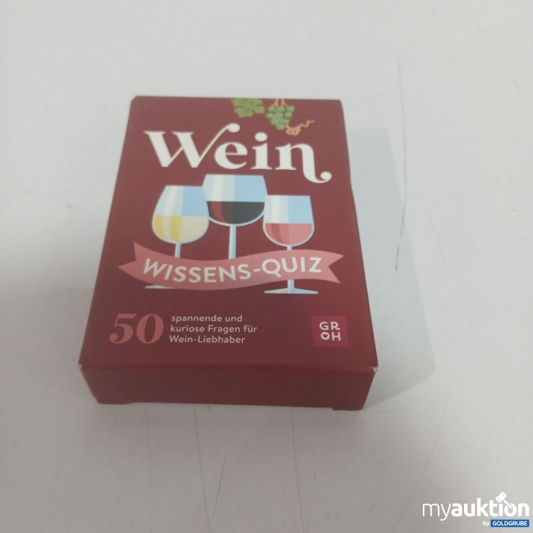 Artikel Nr. 898576: Wein Wissens-Quiz