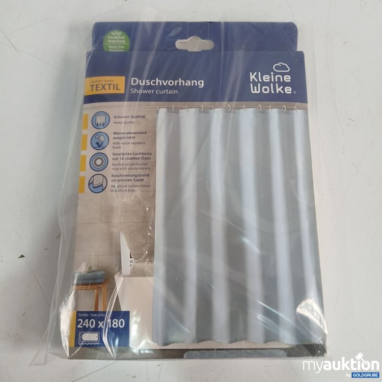 Artikel Nr. 916576: KITO Duschvorhang Azur 240x180 cm
