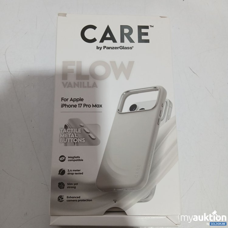 Artikel Nr. 955576: Panzer Glass Care Flow Vanilla für iPhone 17 Pro Max 