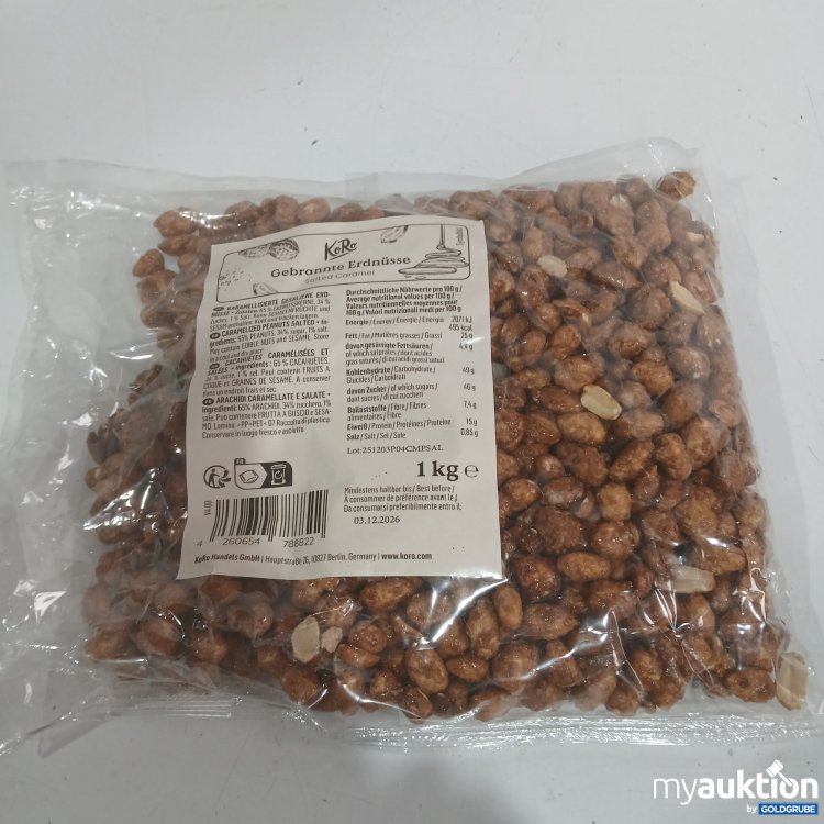 Artikel Nr. 960576: KoRo gebrannte Erdnüsse Salted Caramel 1kg 