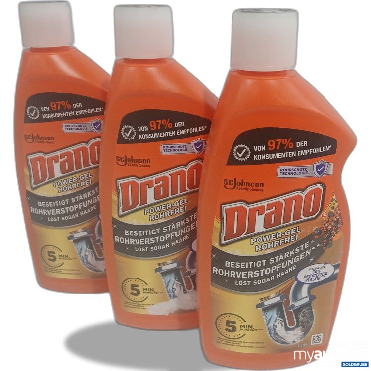 Artikel Nr. 986576: Drano Power Gel Rohrfrei je 500ml 