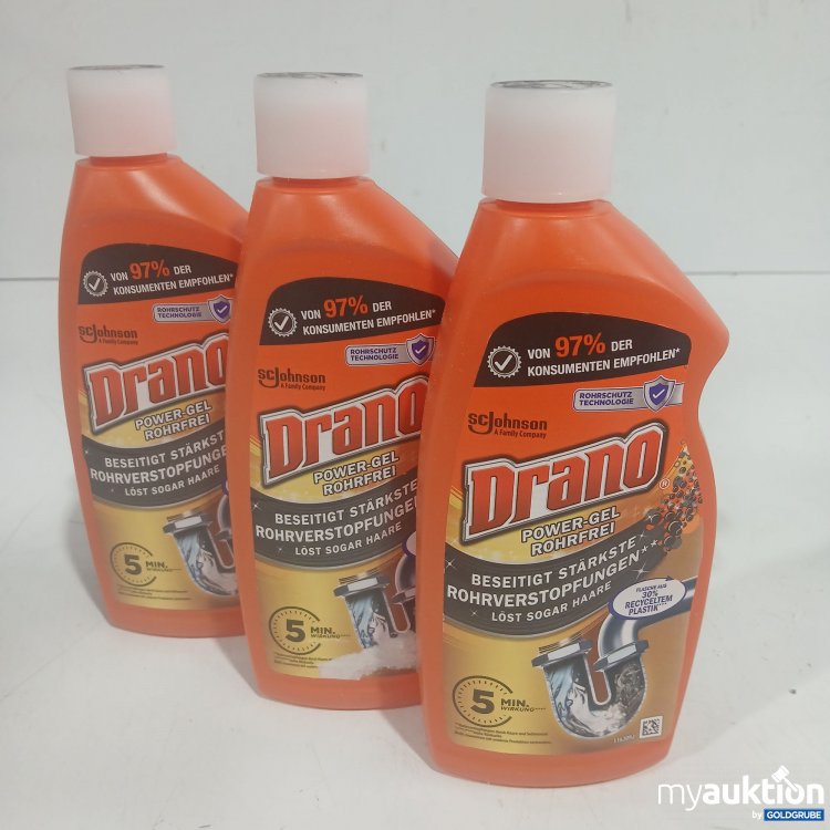 Artikel Nr. 986576: Drano Power Gel Rohrfrei je 500ml 