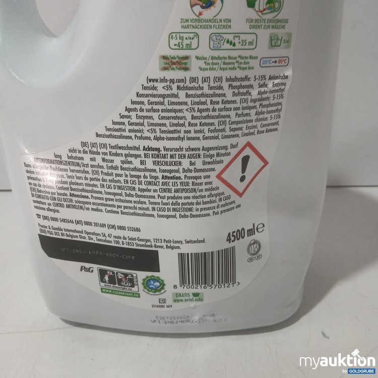 Artikel Nr. 469577: Ariel Color+ Flüssigwaschmittel 4.500 ml 100 Wäschen