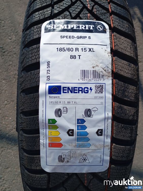Artikel Nr. 525577: Semperit Speed-Grip 5 185/60 R15 XL