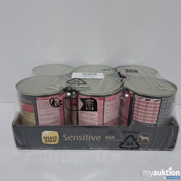 Artikel Nr. 818577 Artikel Nr. 818577: Select Gold Hundefutter Adult Rind & Reis, 6x800g