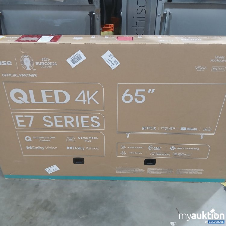 Artikel Nr. 839577: Hisense 65 Zoll QLED 4K Fernseher 65E7KQ
