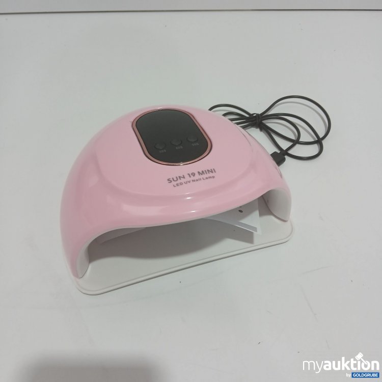 Artikel Nr. 853577 Artikel Nr. 853577: Sun 19 Mini LED UV Nail Lamp