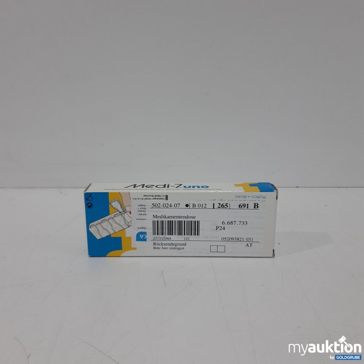Artikel Nr. 877577 Artikel Nr. 877577: Medi-7 uno Medikamenten-Dose für 1 Woche