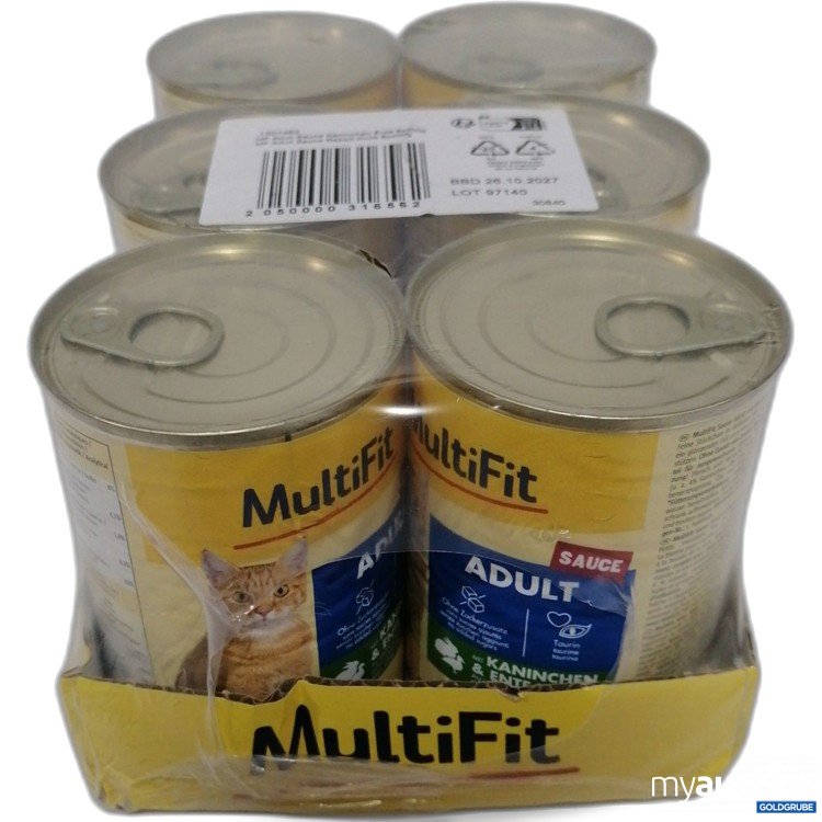 Artikel Nr. 888577: Multifit Adult Sauce Kaninchen & Ente 6x400g