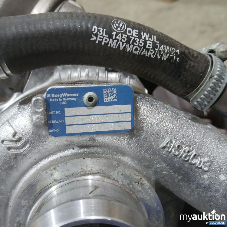 Artikel Nr. 890577: Turbolader VW DEWJL 