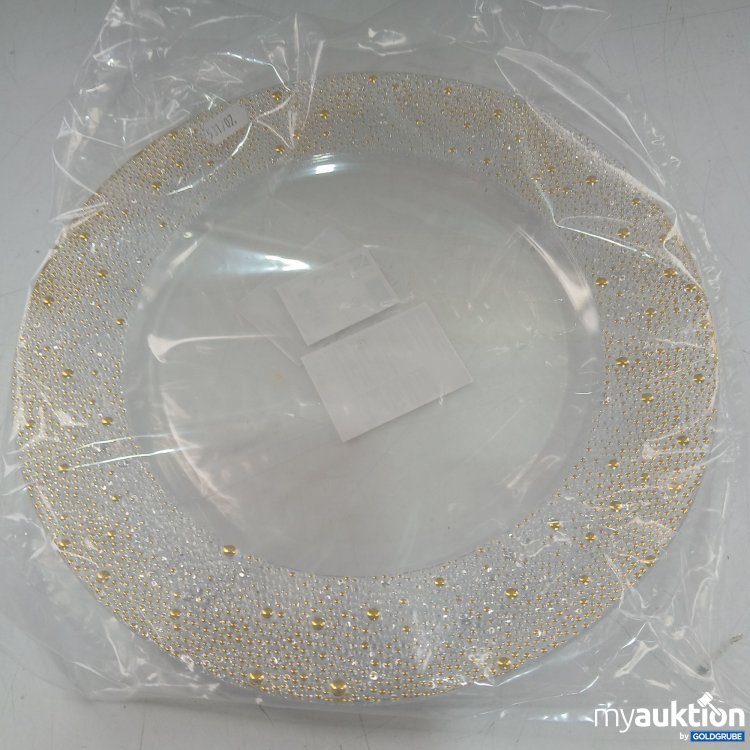 Artikel Nr. 914577: Dekoteller gold ca 33cm 2Stk