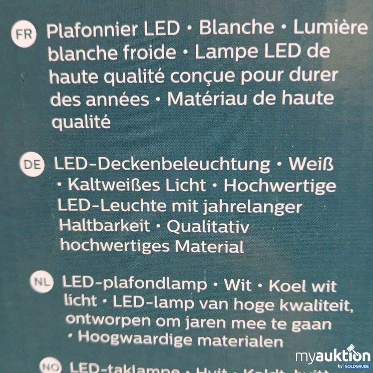 Artikel Nr. 916577: Philips LED-Deckenbeleuchtung 12W