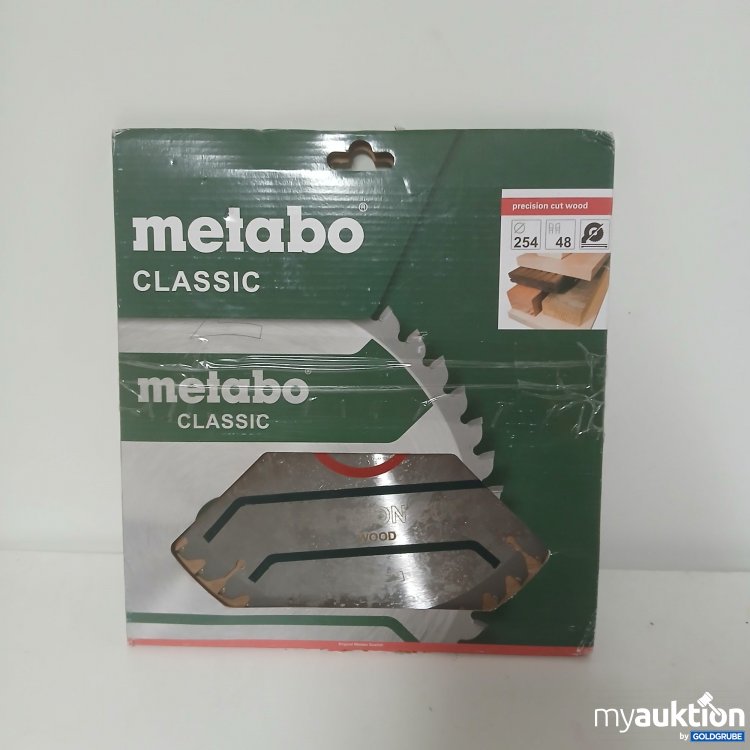 Artikel Nr. 917577 Artikel Nr. 917577: Metabo Classic Precision Cut Wood 254mm