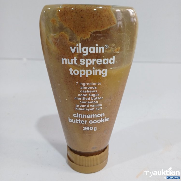 Artikel Nr. 962577: Vilgain nut spread topping cinnamon butter cookie 260g 