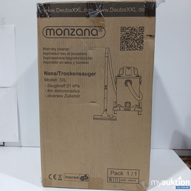 Artikel Nr. 439578: Monzana Nass-Trockensauger 30L