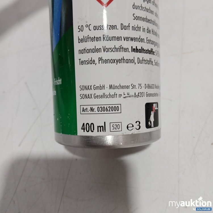 Artikel Nr. 464578 Artikel Nr. 464578: Sonax Polsterschaum Reiniger 400 ml